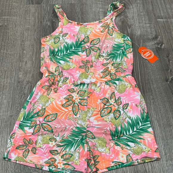 New Wonder Nation Safari Shorts Outfit Size M 7/8 J3 - Picture 1 of 2